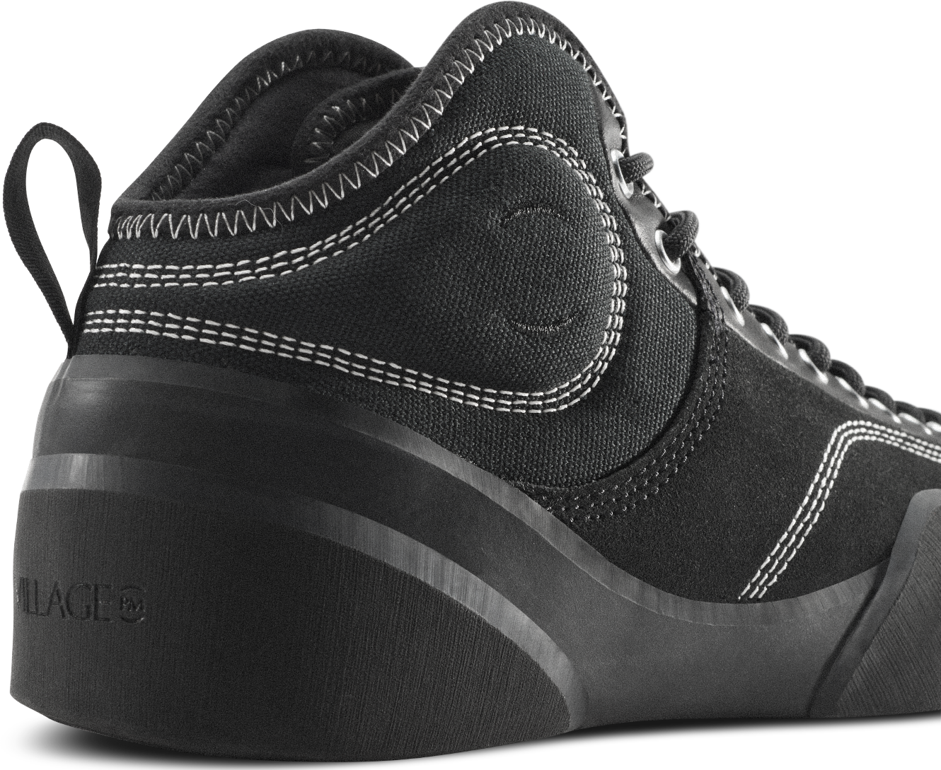 1PM Mid (Black/Natural Black)