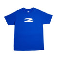 Load image into Gallery viewer, 2 Riser Pads T-Shirt Band Royal Blue front view
