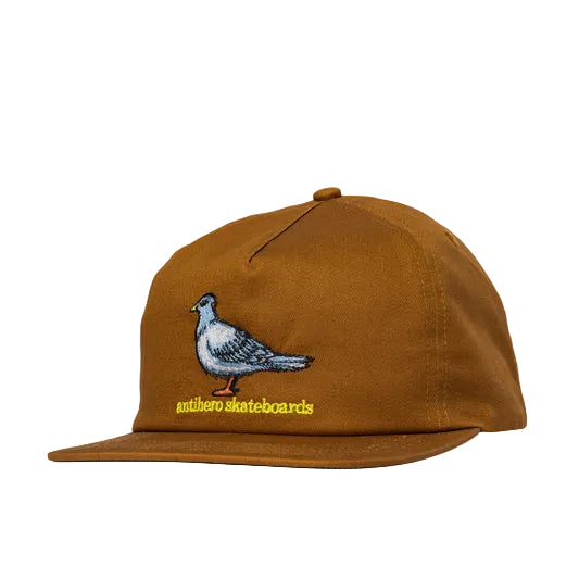 Lil Pigeon Snapback (Medium Brown/Yellow)