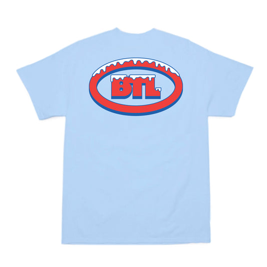 Thrasher X BTL Ice Code Tee (Chambray)