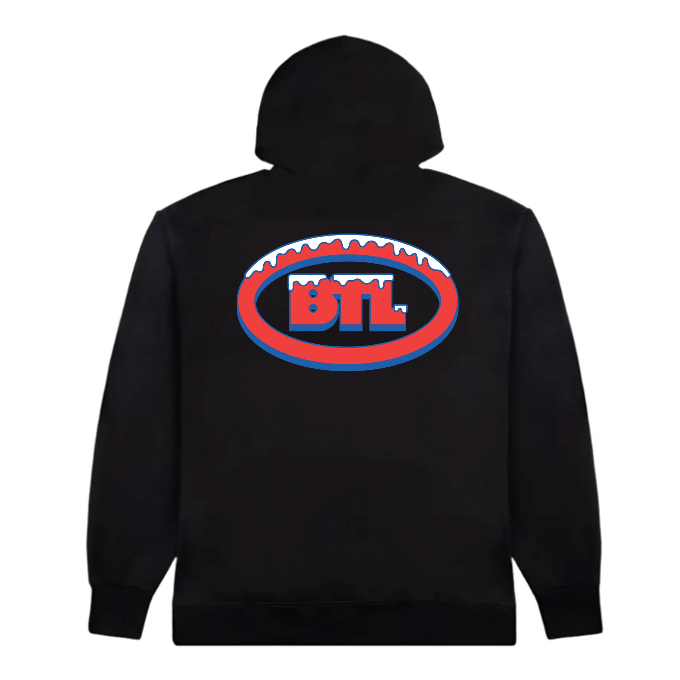 Thrasher X BTL Ice Country Hood (Black)