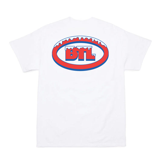 Thrasher X BTL Ice Code Tee (White)