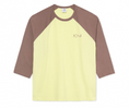 Charger l'image dans la visionneuse de la galerie, 3/4 Sleeve Tee (Cinnamon/Light Yellow)
