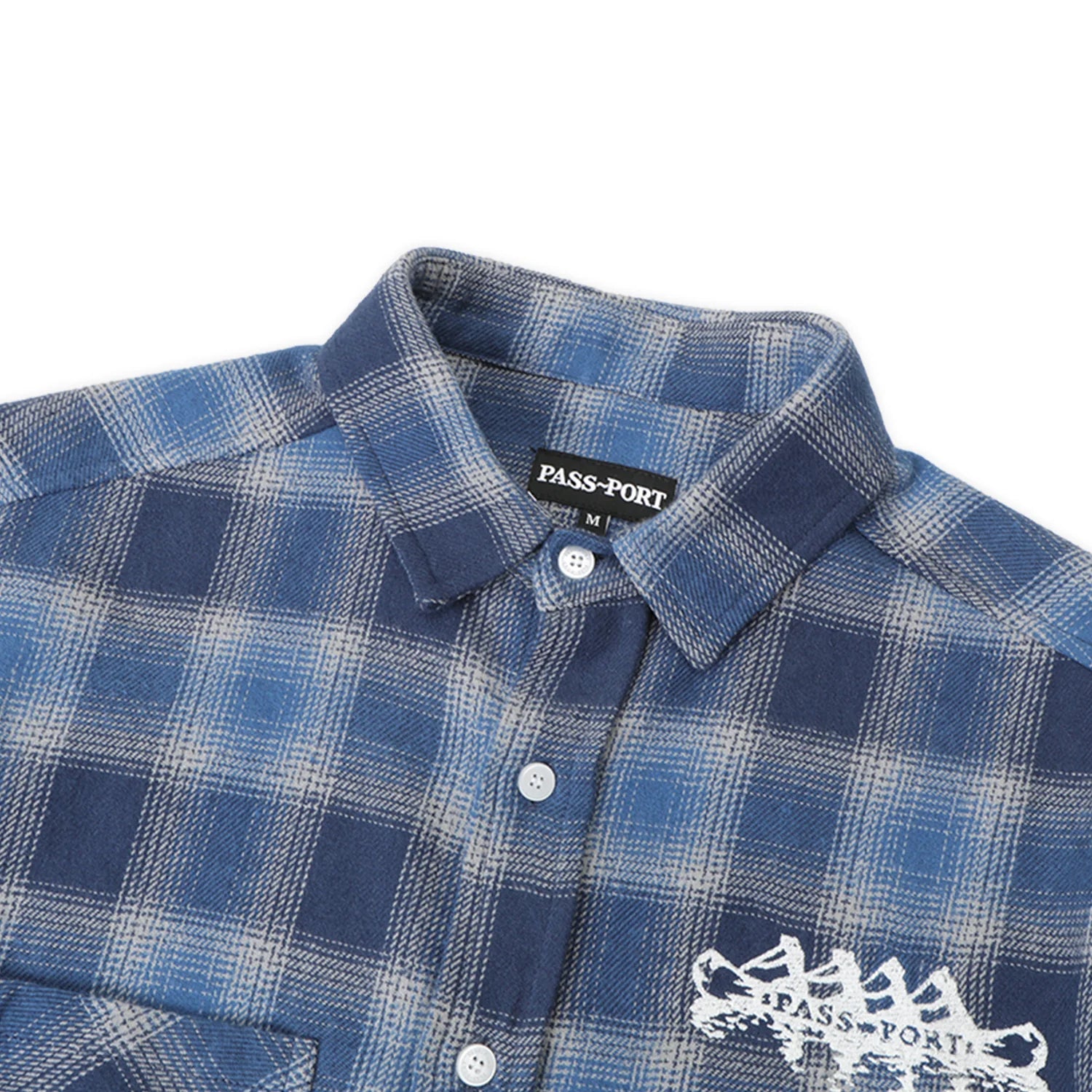 Canoe Workers Flannel (True Blue)