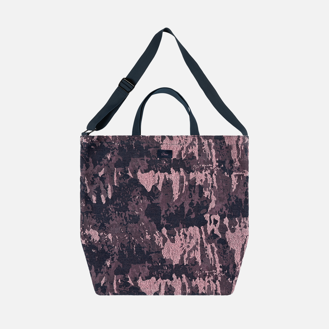 Distressed Messenger Bag (Pink Camo)