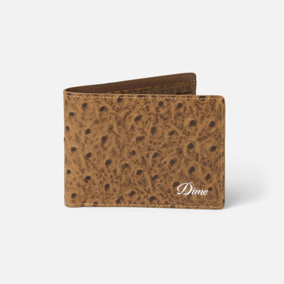 Fauxstrich Wallet (Coffee)