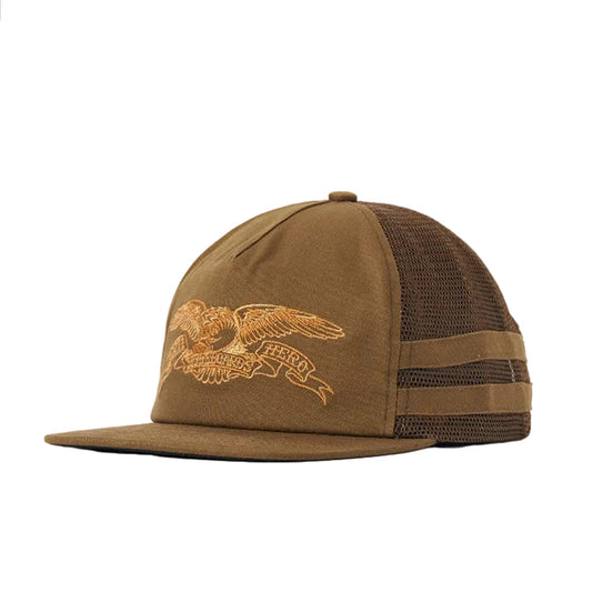 Basic Eagle Snapback (Brown/Medium Brown)