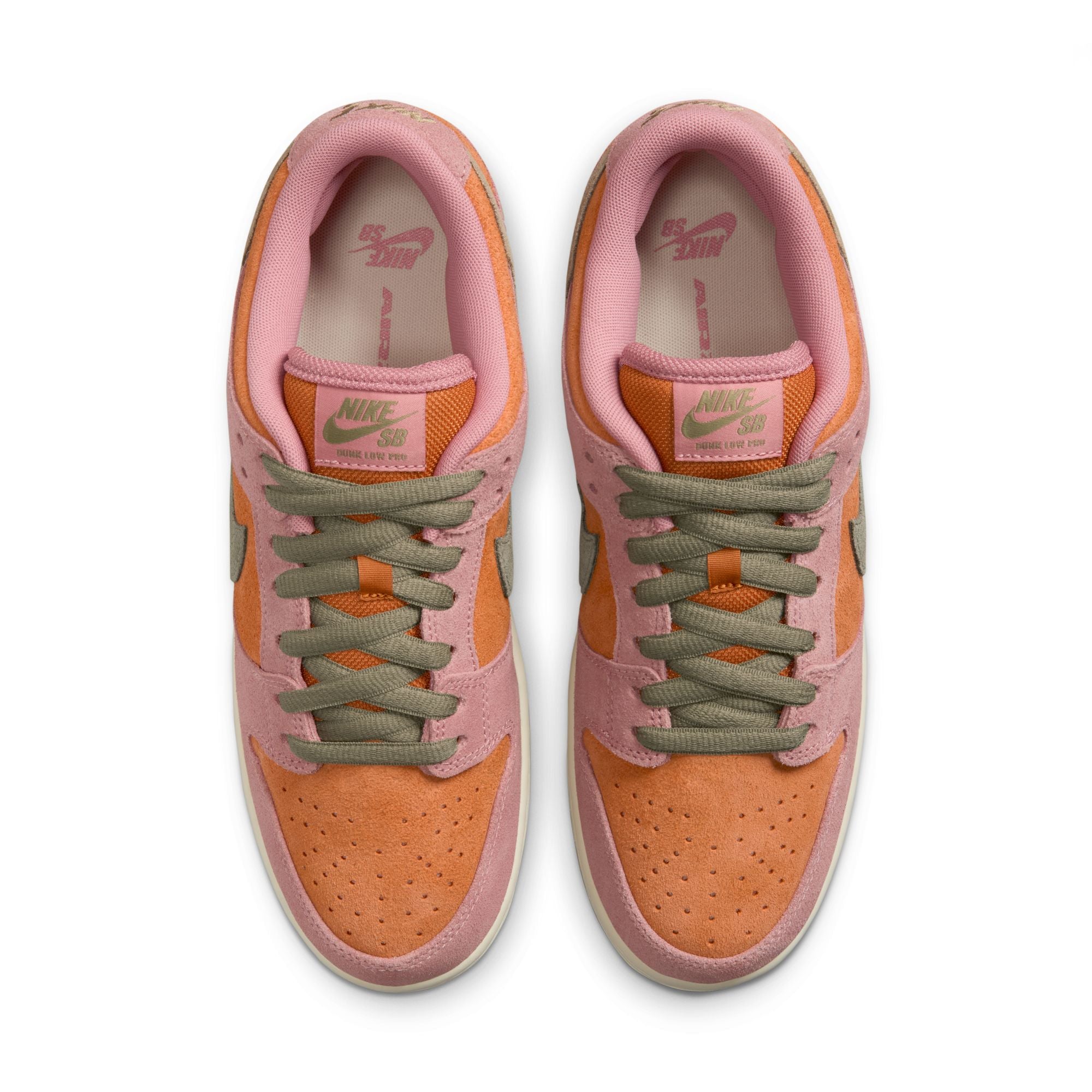 Nike SB Dunk Low Pro (Red Stardust/Neutral Olive/Monarch)