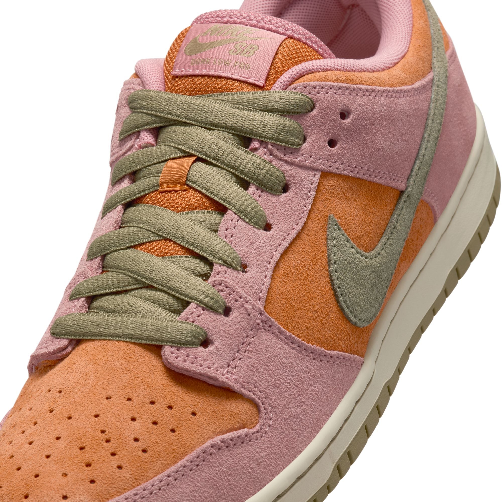 Nike SB Dunk Low Pro (Red Stardust/Neutral Olive/Monarch)