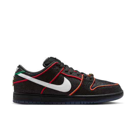 Dunk Low Pro ( BLACK/WHITE-CHALLENGE RED-TOTAL ORANGE)