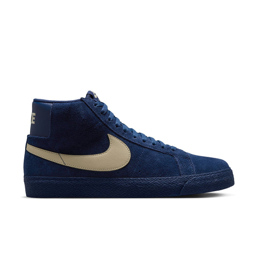 Zoom Blazer Mid (Coastal Blue/Pale Yellow-Coastal Blue)