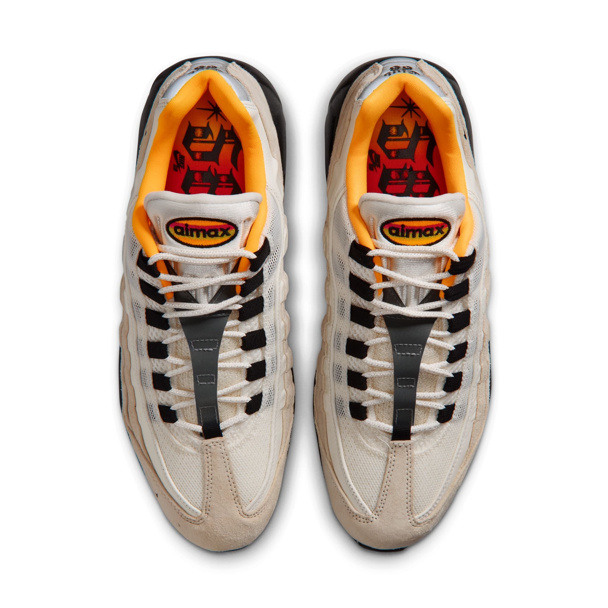 Nike SB Air Max 95 "Club 58" (SAIL/BLACK-LASER ORANGE)
