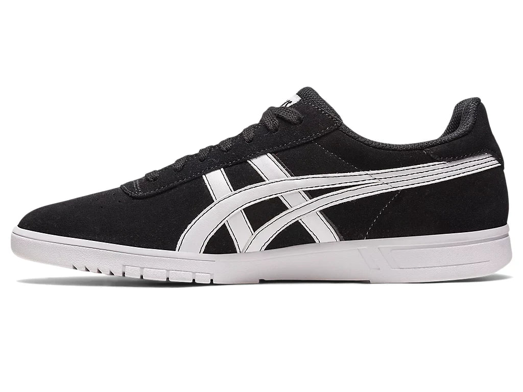 Asics Gel-Vickka Pro Black/White in step view