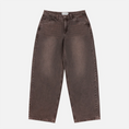 Load image into Gallery viewer, Baggy Denim (Sandblasted Dark Brown)

