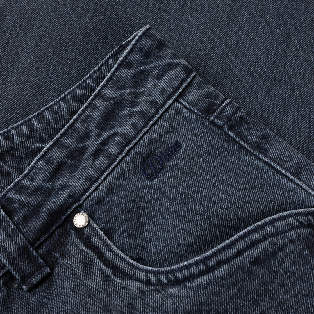 Jean large (bleu surteint)
