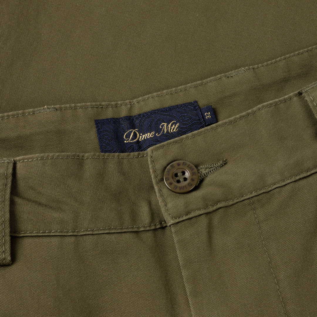 Chino ample (vert forêt)