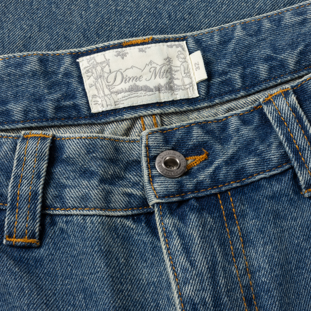 Relaxed Denim (Sand Blasted Indigo)