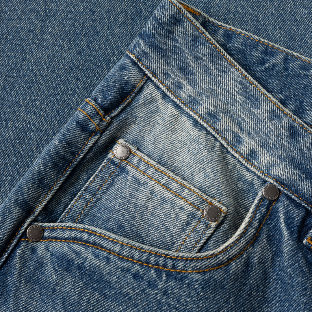 Relaxed Denim (Sand Blasted Indigo)