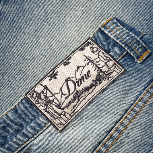 Relaxed Denim (Sand Blasted Indigo)