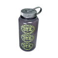 Load image into Gallery viewer, Blue Tile Lounge Nalgene 32oz Wide Mouth Sustain - Aubergine/Platinum/Key Lime front view
