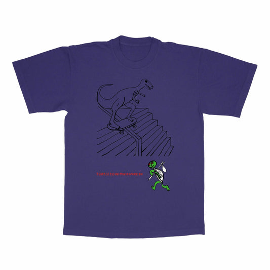 T.I.M.E. - Back Board Tee (Purple)