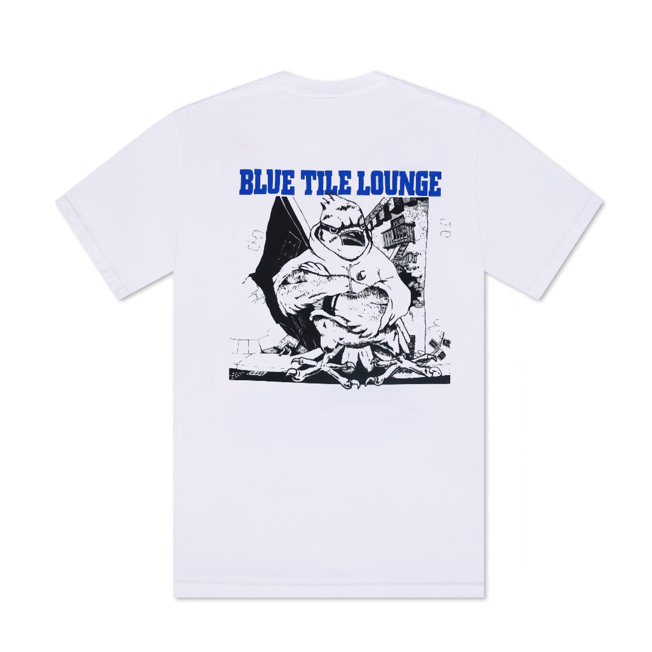 T-shirt contrefait Big Mouth (blanc)