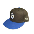 Load image into Gallery viewer, B 97 Logo Fitted New Era Hat (Black/Royal)
