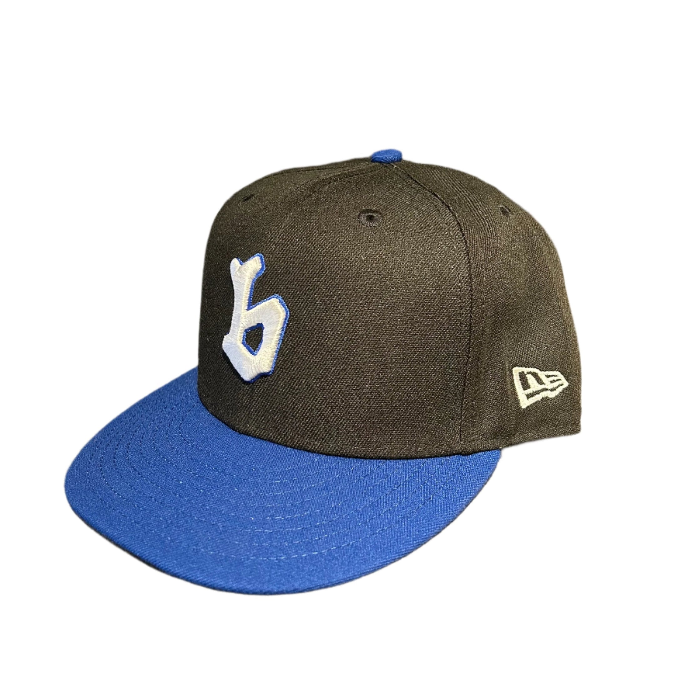 B 97 Logo Fitted New Era Hat (Black/Royal)