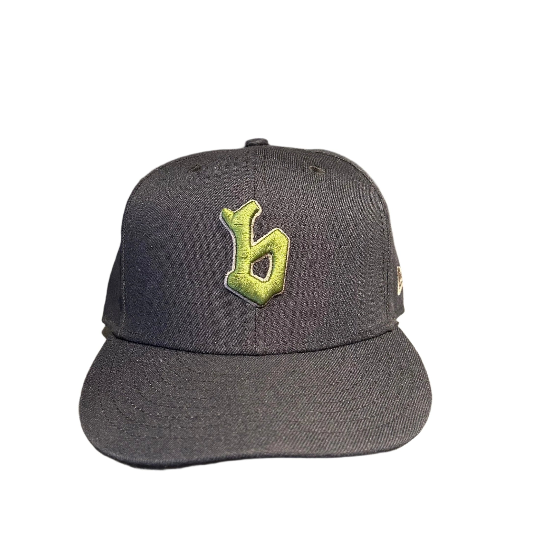 B 97 Logo Fitted New Era Hat (Navy/Army)