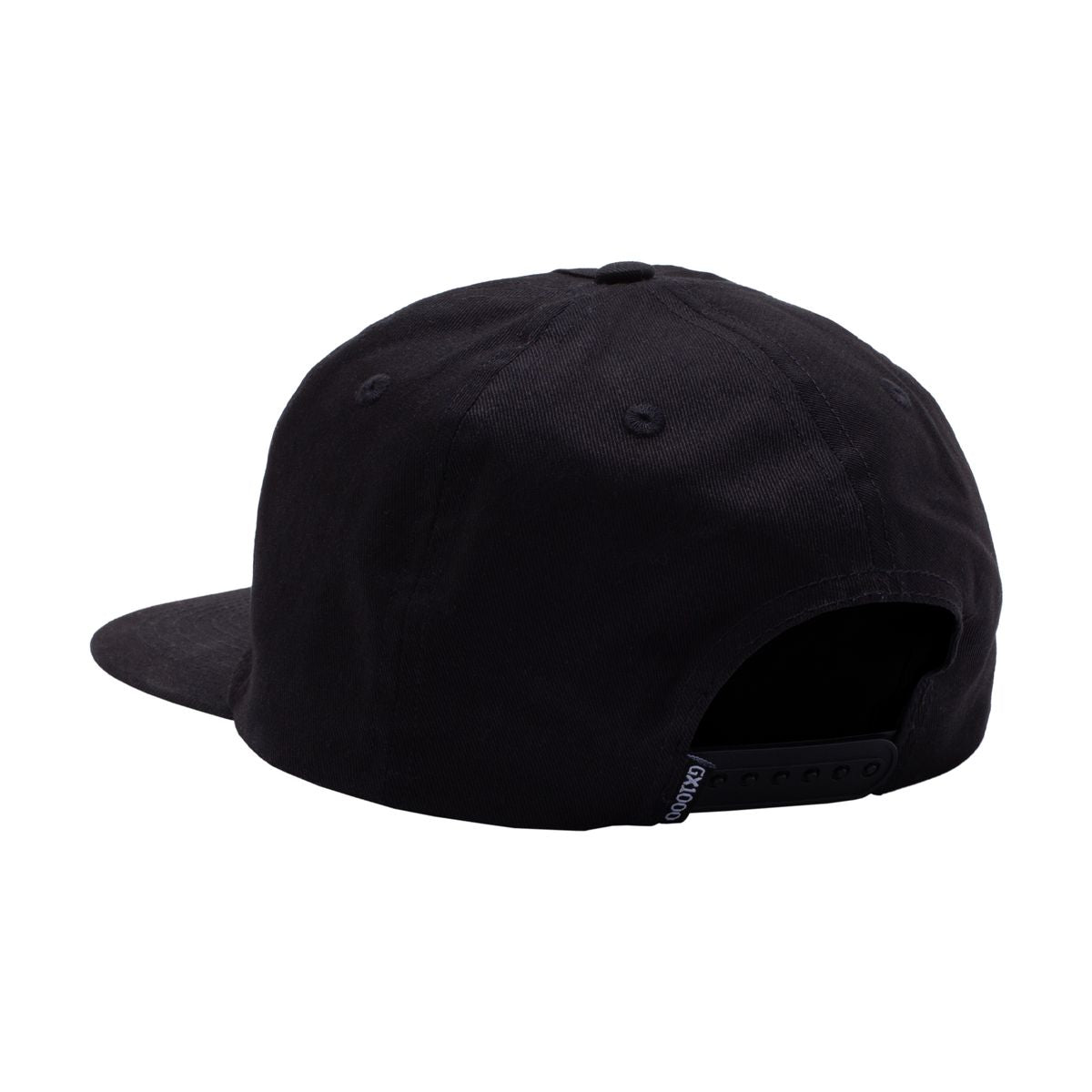 Bomb Hills Hat - 5 Panel Polo Snapback (Black)