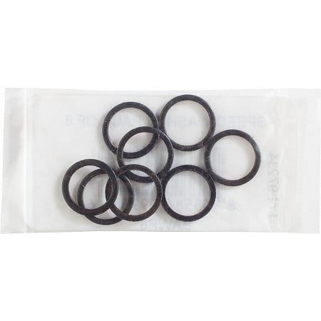 Bones Bearings Speed Washers 8 pack black