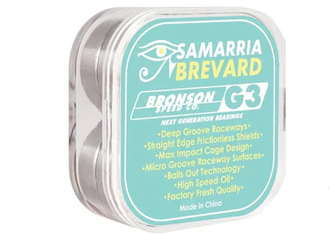 Bronson Samarria Brevard Pro G3 Bearings green shields