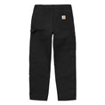 Load image into Gallery viewer, Carhartt WIP Pant Double Knee Black Rinsed back view
