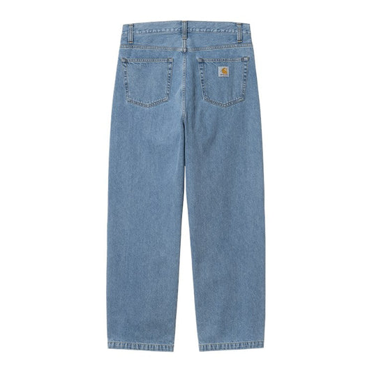 Carhartt WIP Pant Landon Blue Heavy Stone Wash back view