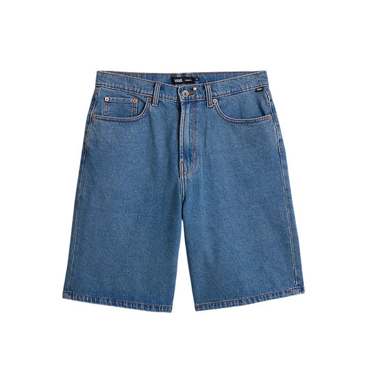 Check-5 Baggy Denim Shorts (Stonewash Blue)