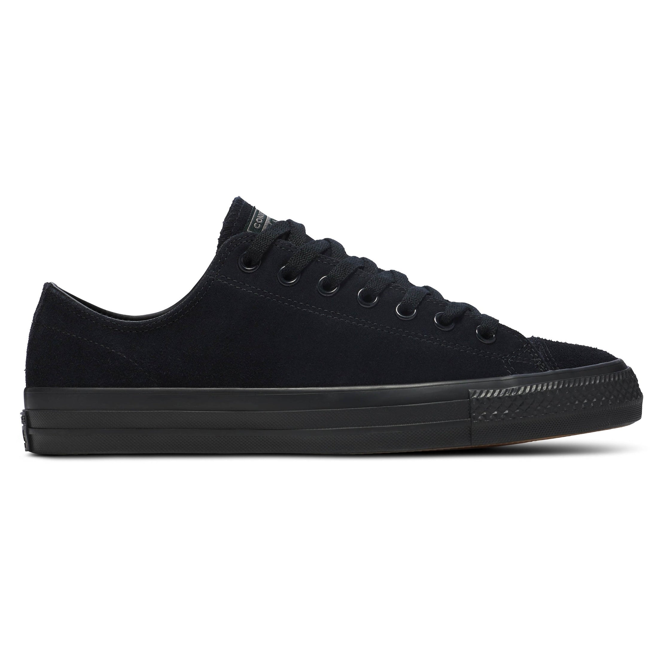 Converse Cons CTAS Pro OX Black/Black/Black Suede side view