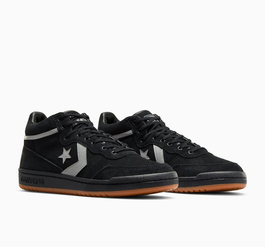 Converse Cons Fastbreak Pro Mid Suede Black/Grey Area/Gum pair view