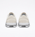 Load image into Gallery viewer, Converse Cons One Star Pro Ox Egret/White/Black back heels view
