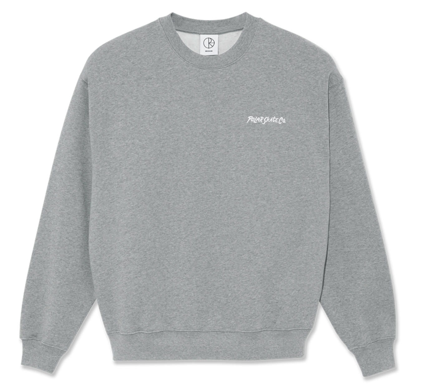 Dave Crewneck | Surf Logo (Heather Grey)