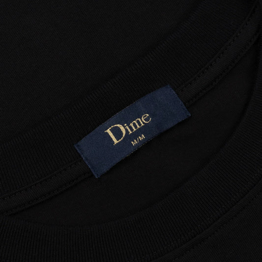 Dime T-Shirt Tony Black neck tag