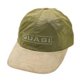 Load image into Gallery viewer, Quasi 6 Panel Hat Eurotext Olive front view
