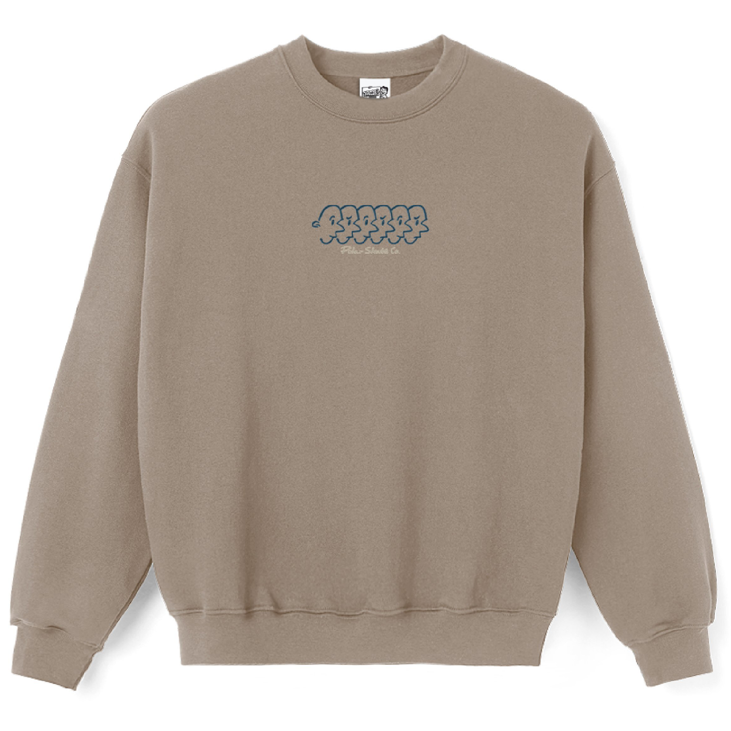 Dave Crewneck | Faces (Taupe)
