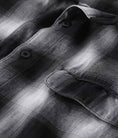 Charger l'image dans la visionneuse de la galerie, Former S/S Woven Shirt Broadcast Black Ombre pocket detail
