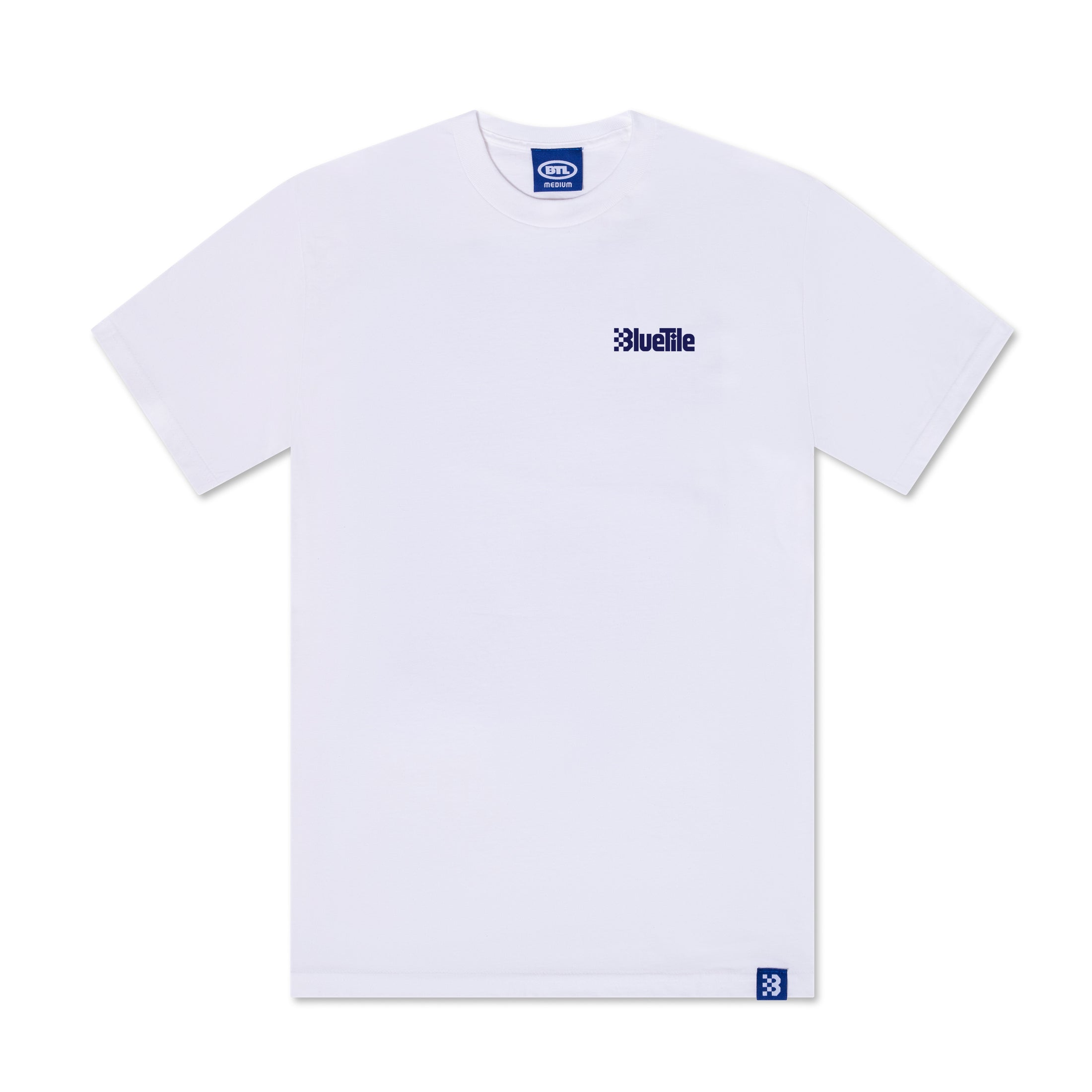 Flocked Wordmark (White)