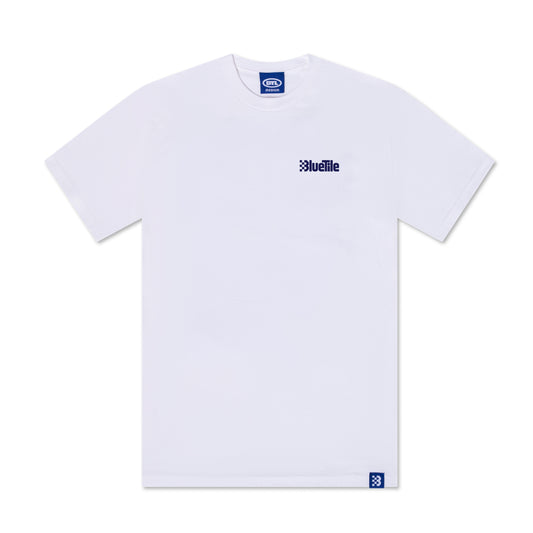 Flocked Wordmark (White)