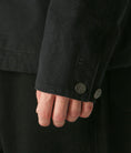 Load image into Gallery viewer, Former Jacket Press Chore Black cuff button
