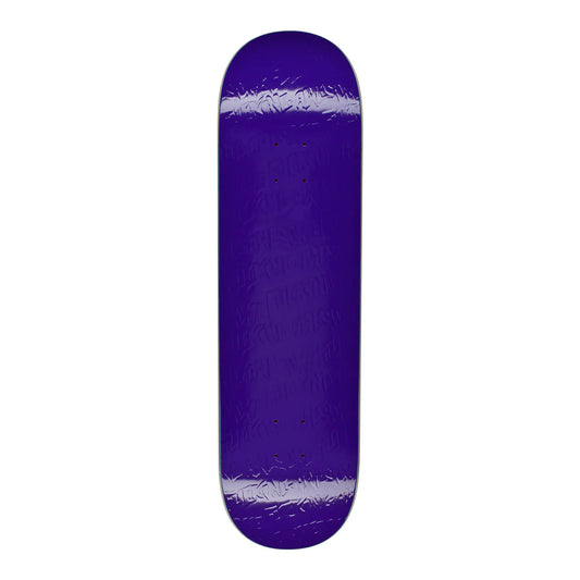 Fucking Awesome Deck Stamp Embossed Purple 8.0" bottom graphic