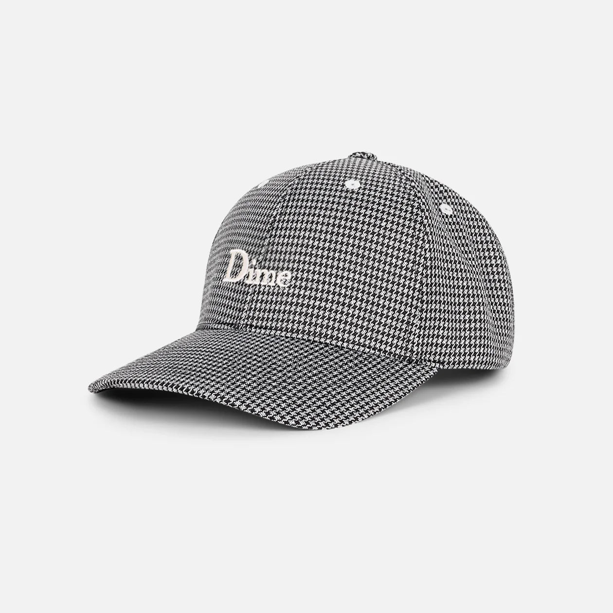 Classic Houndstooth Low Pro Cap (Black)
