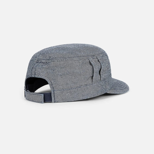 Casquette de travailleur cirée (bleue)