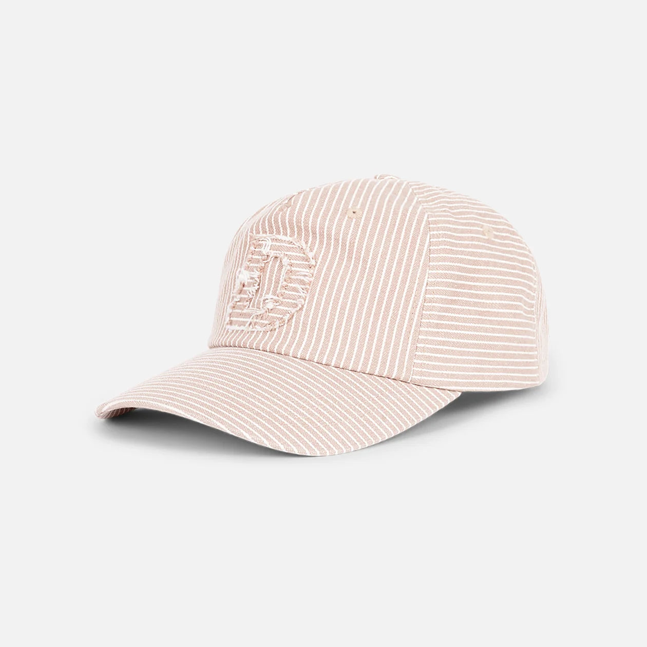 Striped Workers Cap (Camel)